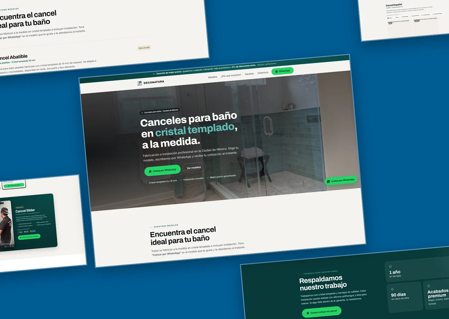 Sitio web para Deconatura Canceles